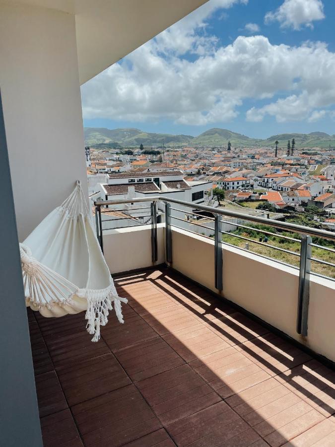 Monte Azul Penthouse Apartman Ribeira Grande Kültér fotó