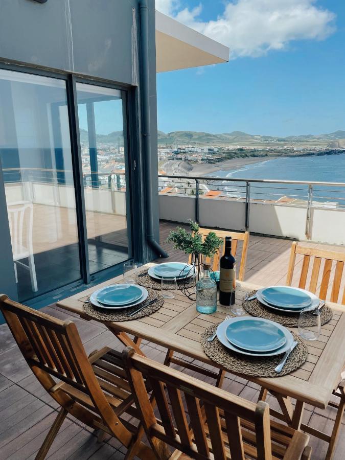 Monte Azul Penthouse Apartman Ribeira Grande Kültér fotó